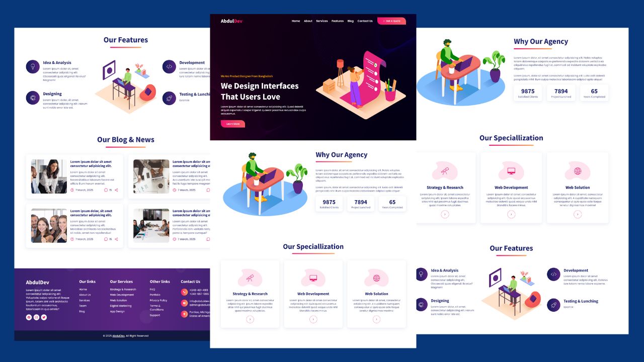 Design Agency Website