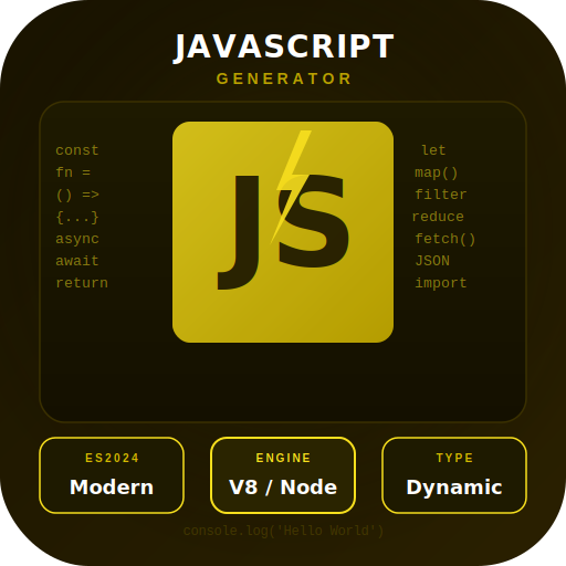 icon javascript generator